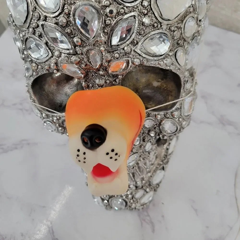 Halloween Vintage Rubber Animal Noses Mask Tiger Shark and Beaver or Rat?